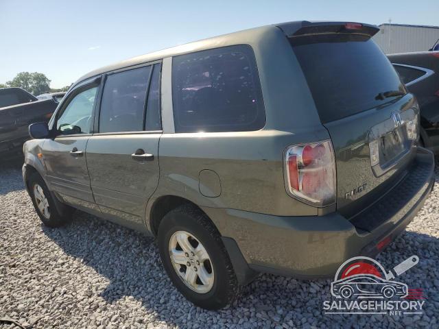 5FNYF18187B031156 2007 HONDA PILOT photo no. 2