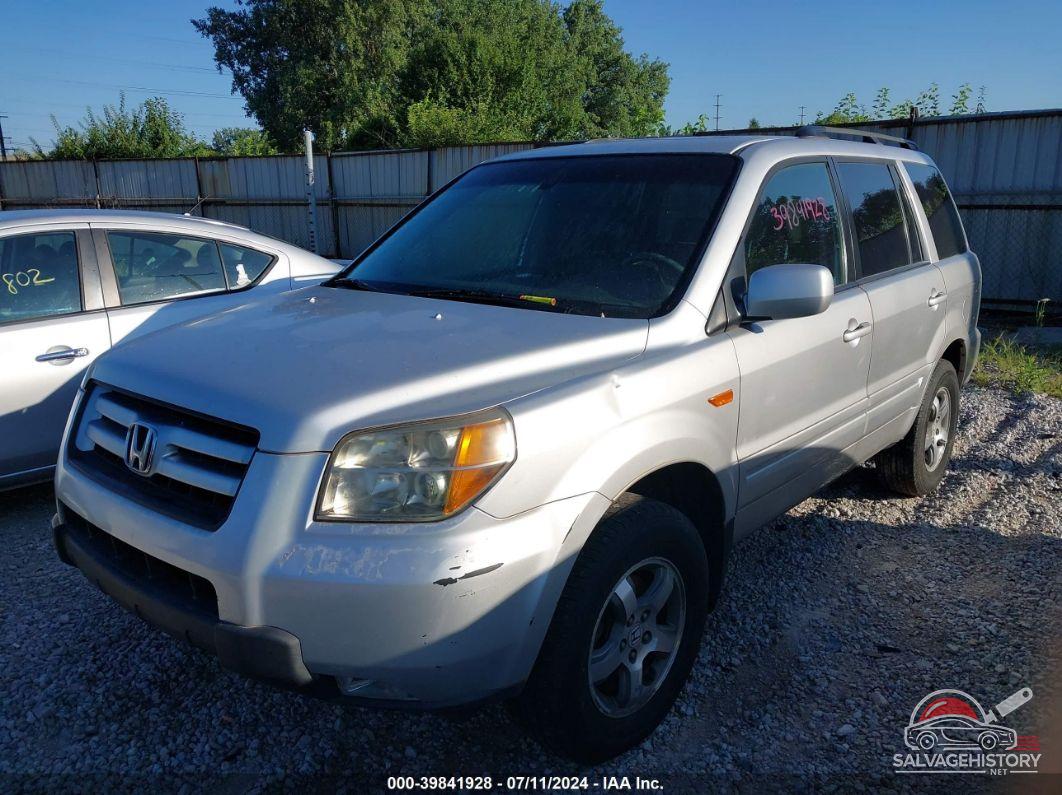 5FNYF186X7B008845 2007 HONDA PILOT photo no. 6