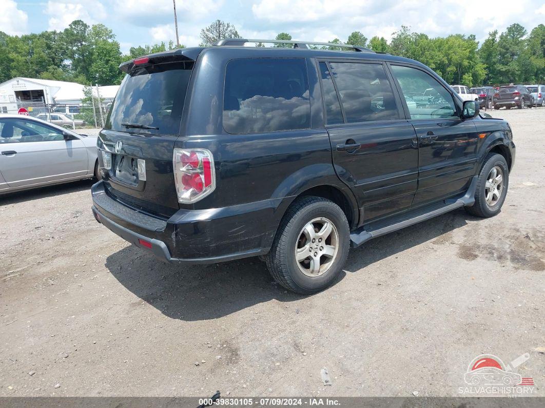 5FNYF28527B004723 2007 HONDA PILOT photo no. 4