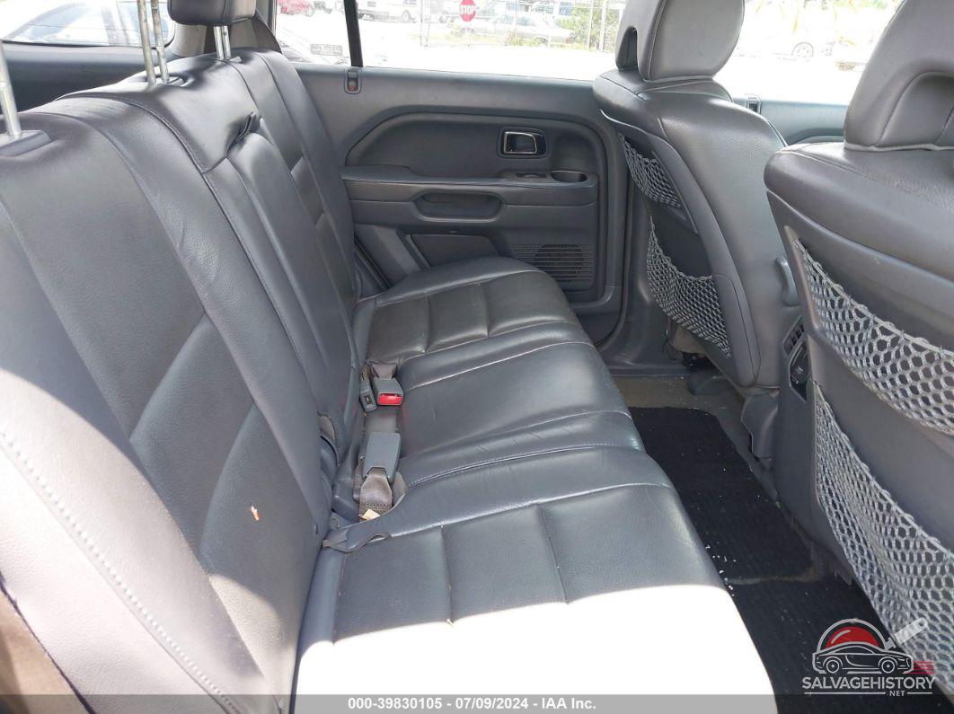 5FNYF28527B004723 2007 HONDA PILOT photo no. 8