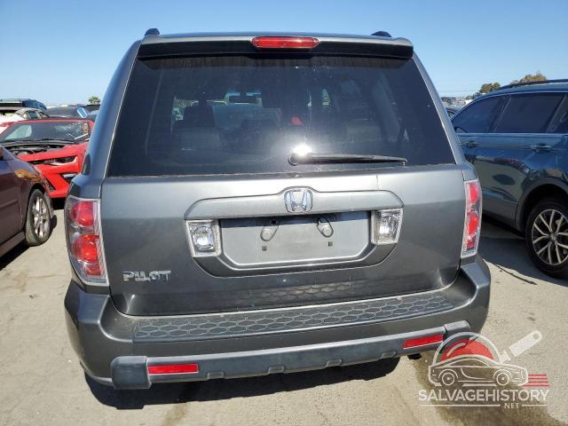 5FNYF28527B025121 2007 HONDA PILOT photo no. 6