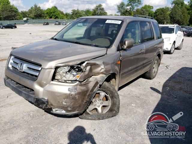 5FNYF28527B033784 2007 HONDA PILOT photo no. 19