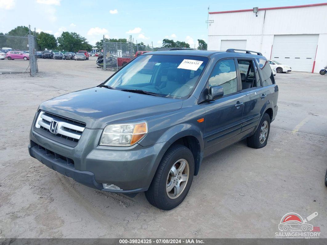 5FNYF28757B006497 2007 HONDA PILOT photo no. 2