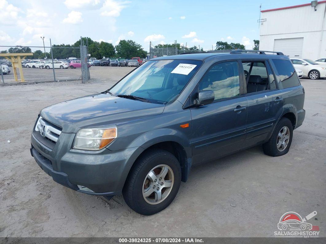 5FNYF28757B006497 2007 HONDA PILOT photo no. 6