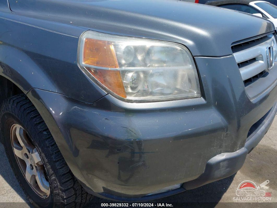 5FNYF18308B042607 2008 HONDA PILOT photo no. 6