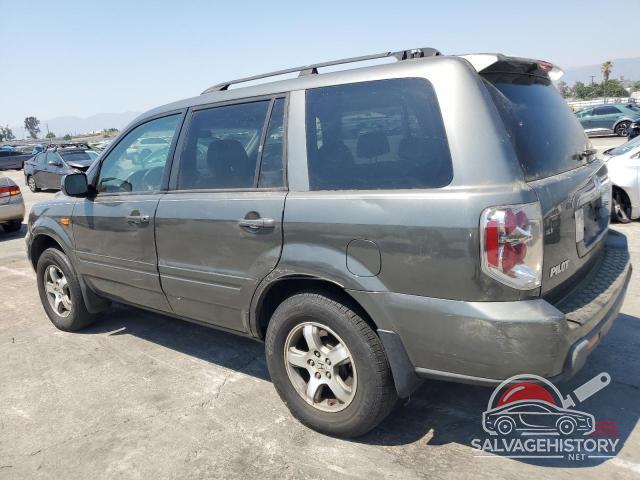 5FNYF18728B036455 2008 HONDA PILOT photo no. 2