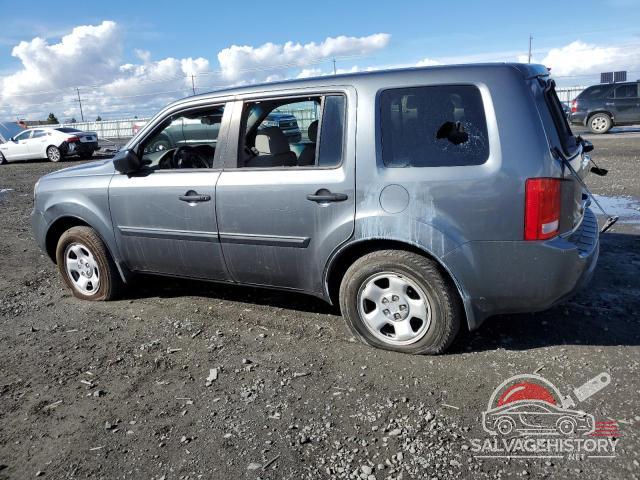 5FNYF4H25AB012436 2010 HONDA PILOT photo no. 2