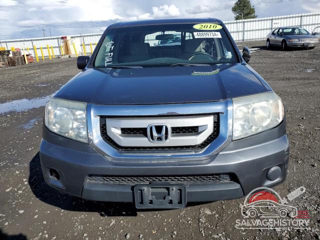 5FNYF4H25AB012436 2010 HONDA PILOT photo no. 5