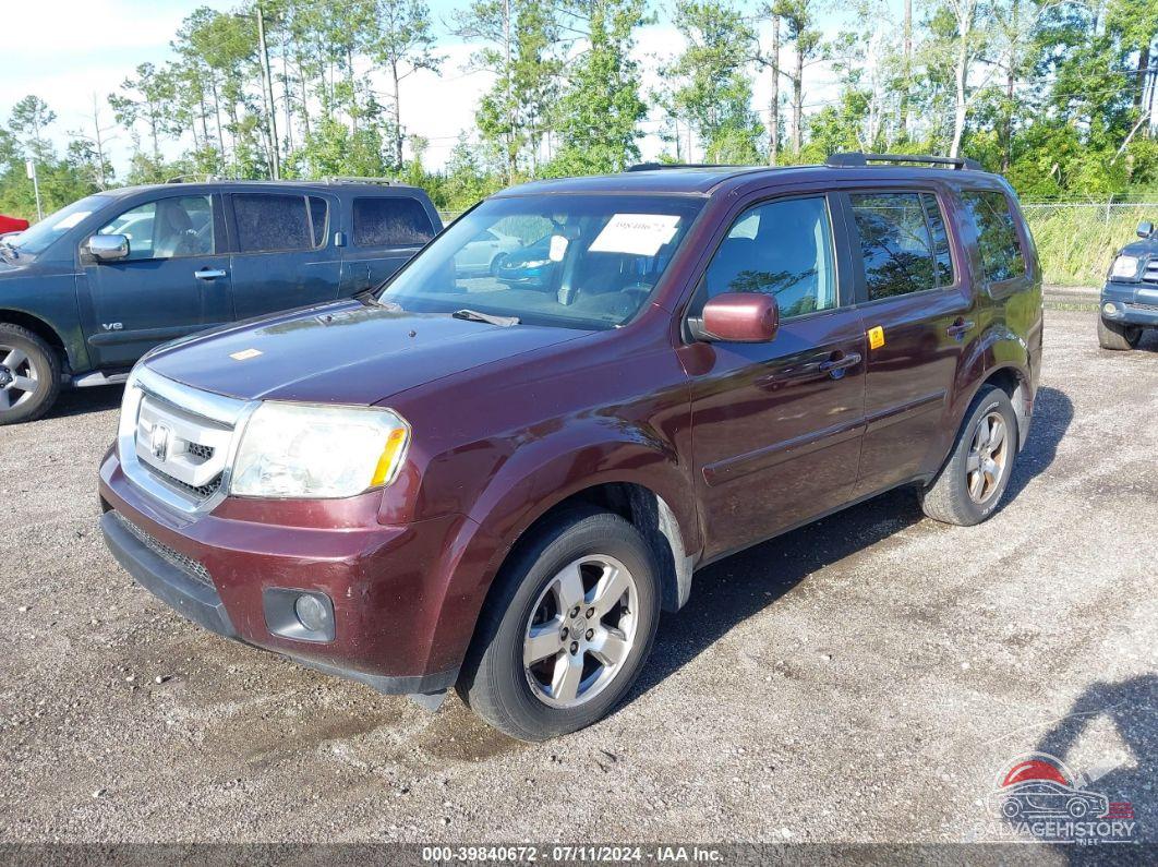 5FNYF3H46BB009168 2011 HONDA PILOT photo no. 2