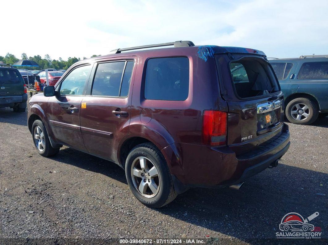 5FNYF3H46BB009168 2011 HONDA PILOT photo no. 3