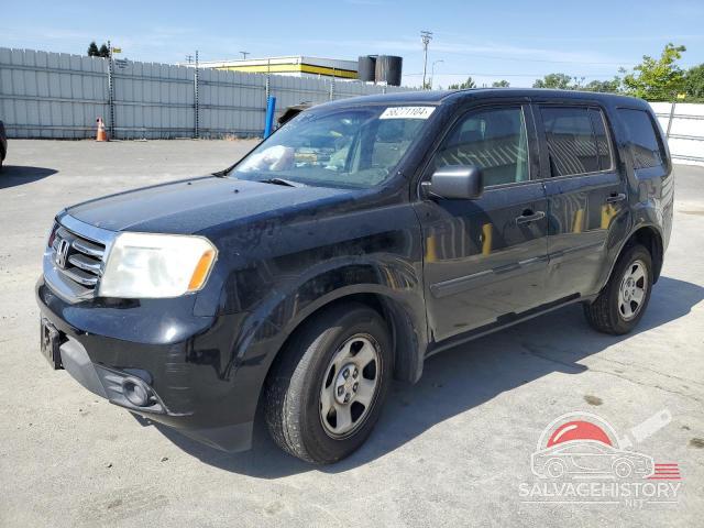 5FNYF4H22CB003874 2012 HONDA PILOT photo no. 7
