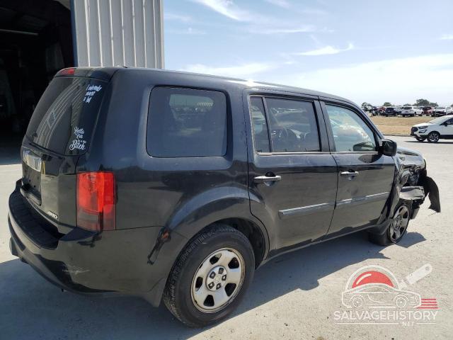 5FNYF4H22CB003874 2012 HONDA PILOT photo no. 3