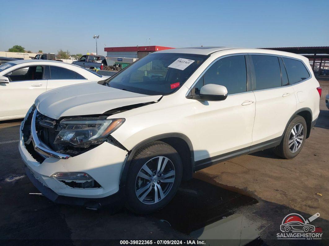 5FNYF5H56HB034732 2017 HONDA PILOT photo no. 2