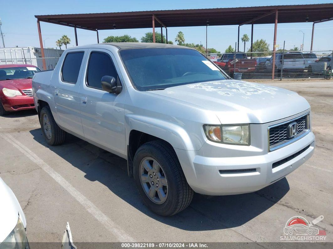 2HJYK16307H549462 2007 HONDA RIDGELINE photo no. 8