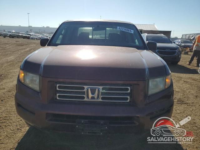 2HJYK16567H532747 2007 HONDA RIDGELINE photo no. 5