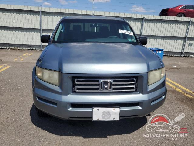 2HJYK16218H532601 2008 HONDA RIDGELINE photo no. 5