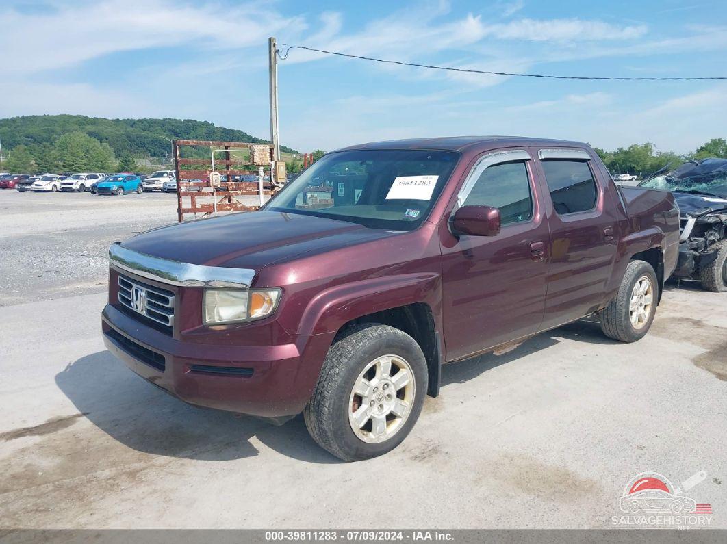2HJYK16478H504853 2008 HONDA RIDGELINE photo no. 2