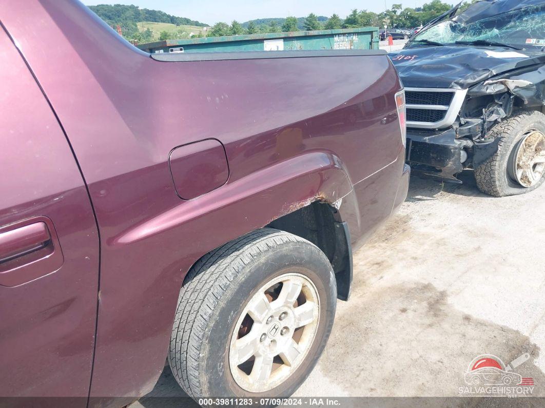 2HJYK16478H504853 2008 HONDA RIDGELINE photo no. 6
