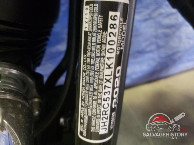 JH2RC537XLK100286 2020 HONDA VT CYCLE photo no. 10