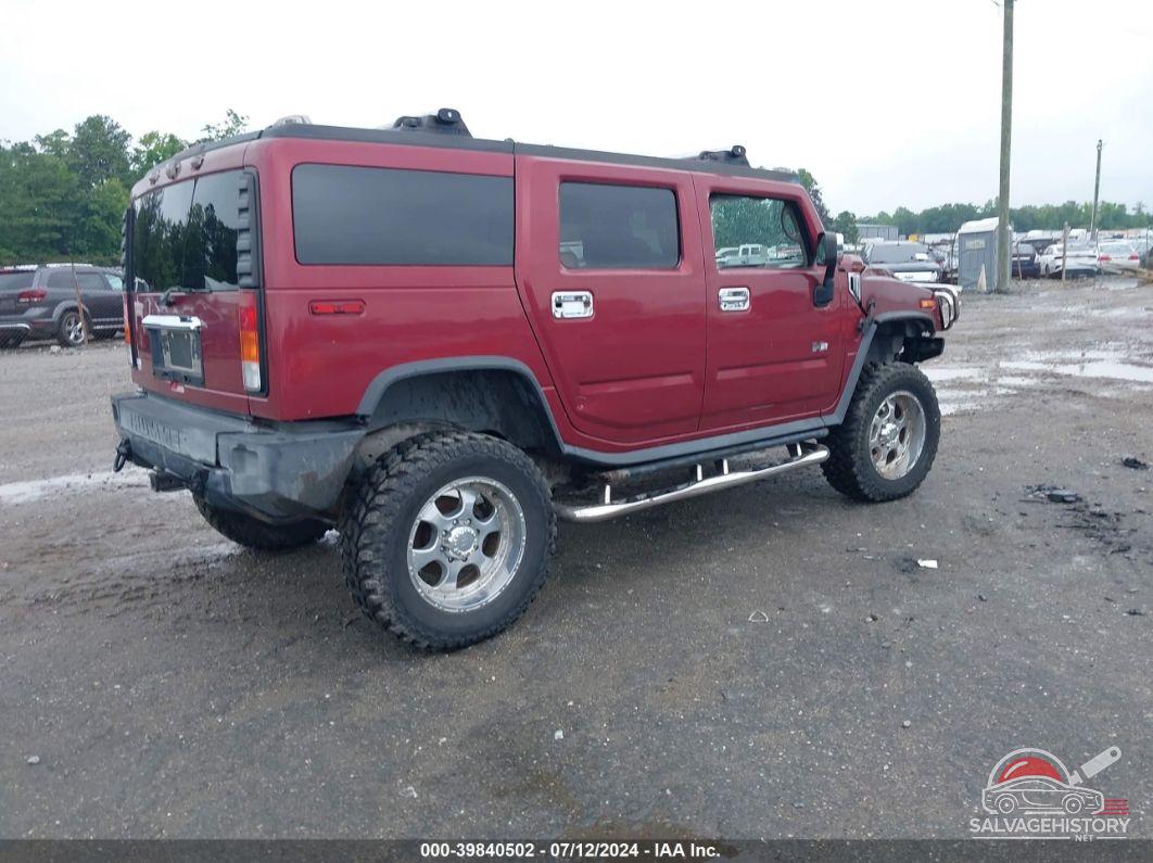 5GRGN23U43H102268 2003 HUMMER H2 photo no. 4