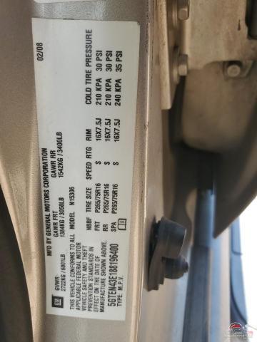5GTEN43E188196400 2008 HUMMER H3 photo no. 13