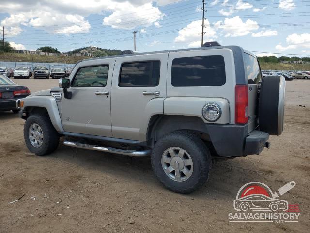 5GTEN43E188196400 2008 HUMMER H3 photo no. 2