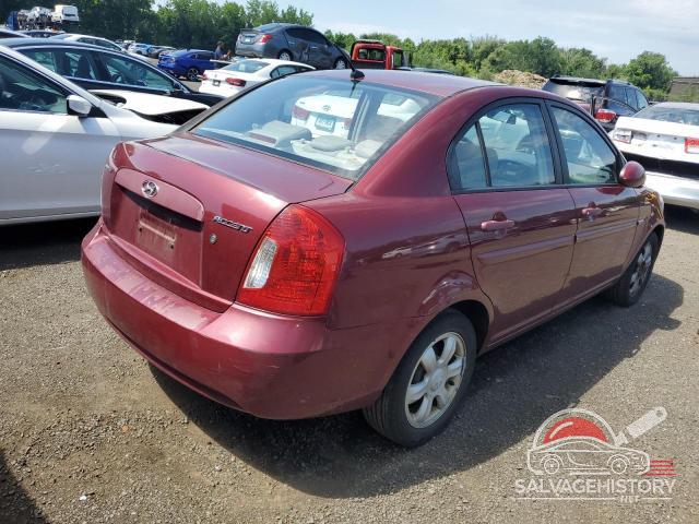KMHCN46C86U050715 2006 HYUNDAI ACCENT photo no. 3