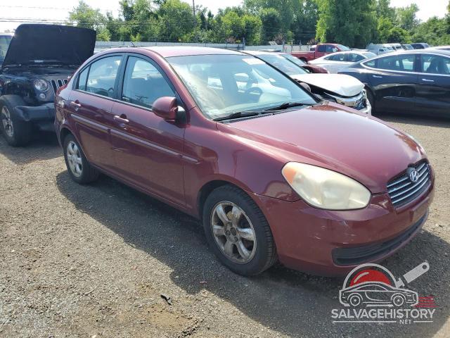 KMHCN46C86U050715 2006 HYUNDAI ACCENT photo no. 4