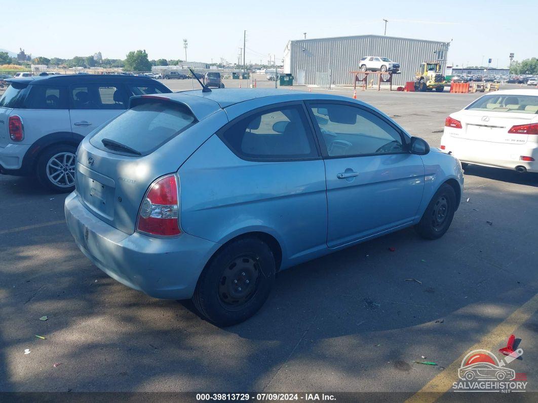 KMHCN36C17U045514 2007 HYUNDAI ACCENT photo no. 4