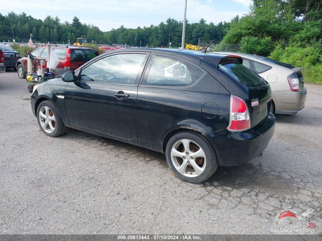 KMHCN36C37U013504 2007 HYUNDAI ACCENT photo no. 3
