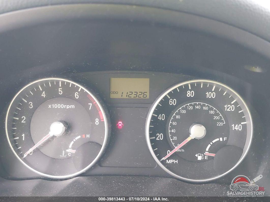 KMHCN36C37U013504 2007 HYUNDAI ACCENT photo no. 7