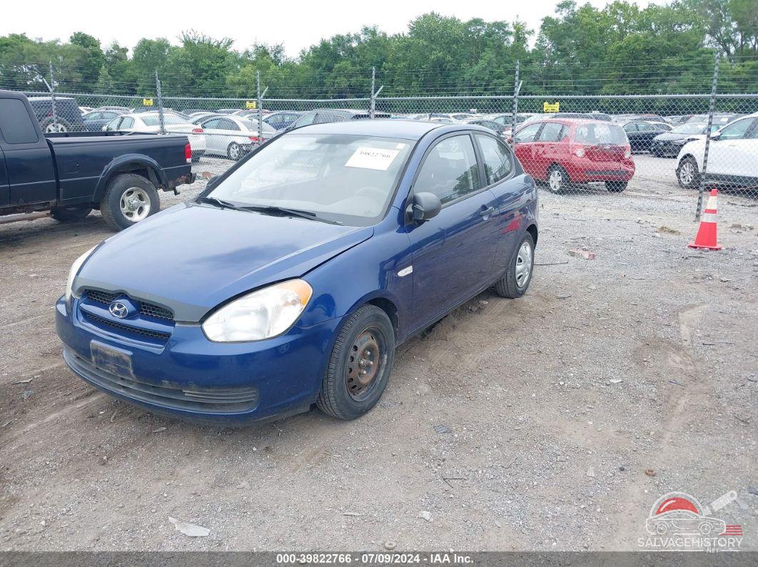 KMHCM36C78U092308 2008 HYUNDAI ACCENT photo no. 2