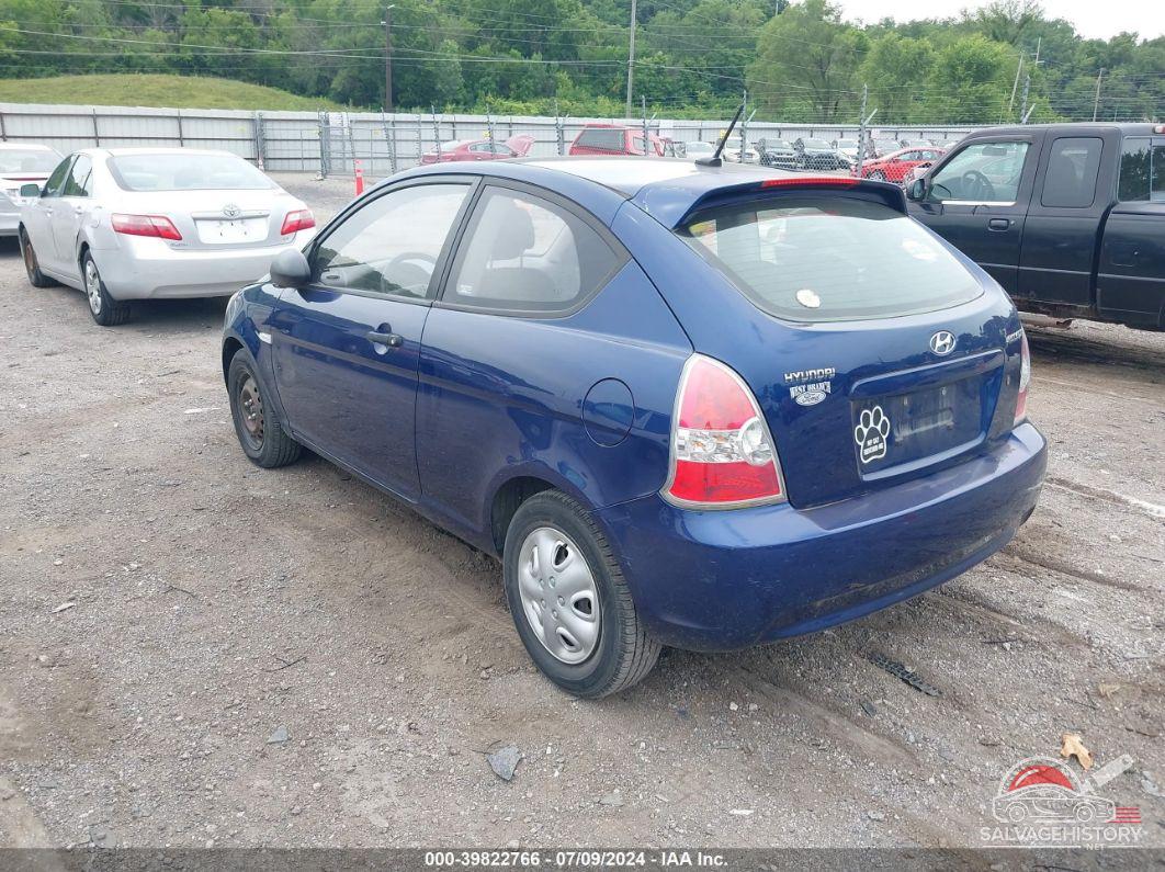 KMHCM36C78U092308 2008 HYUNDAI ACCENT photo no. 3