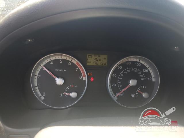 KMHCN36CX8U082031 2008 HYUNDAI ACCENT photo no. 9