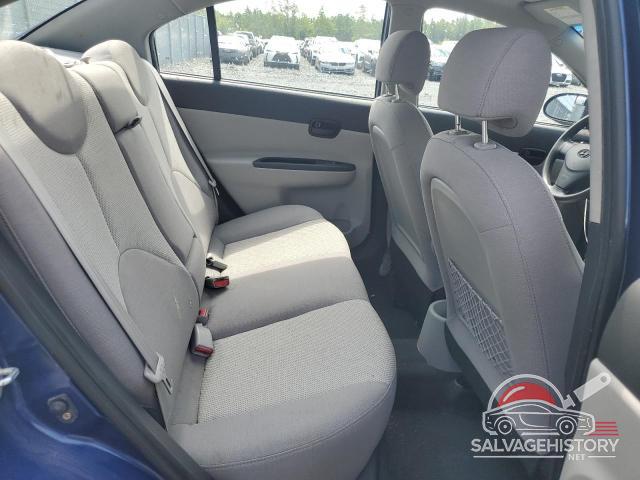 KMHCN45C99U333761 2009 HYUNDAI ACCENT photo no. 10