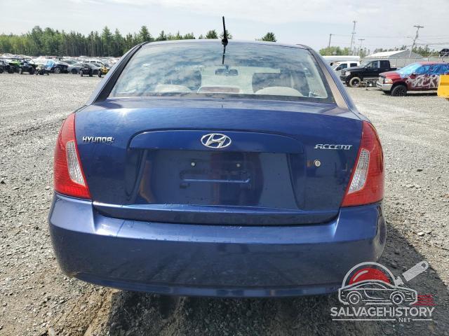 KMHCN45C99U333761 2009 HYUNDAI ACCENT photo no. 6