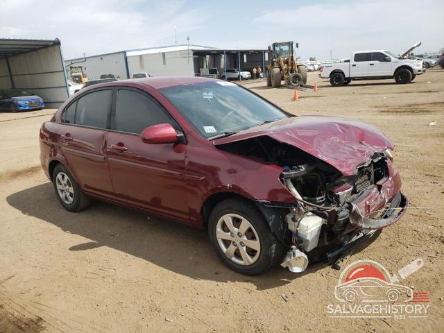 KMHCN46CX9U359784 2009 HYUNDAI ACCENT photo no. 4