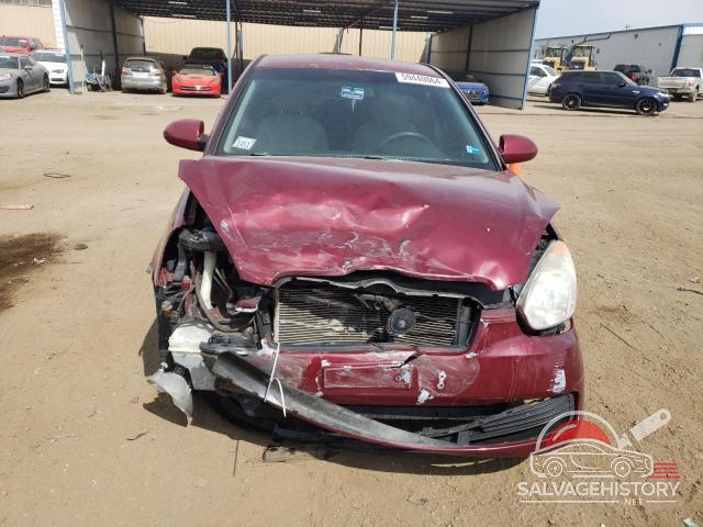 KMHCN46CX9U359784 2009 HYUNDAI ACCENT photo no. 5