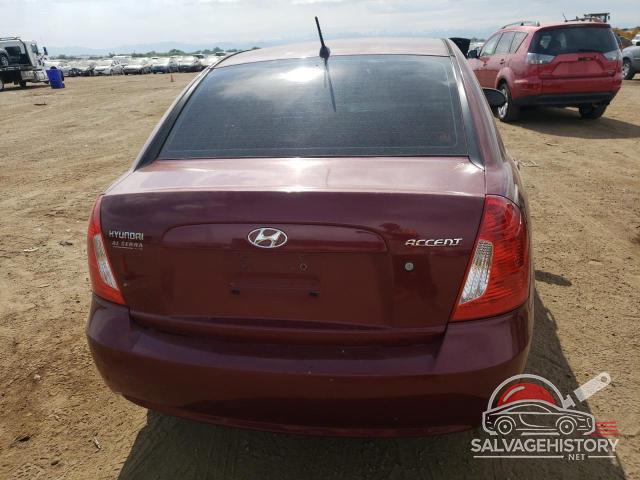 KMHCN46CX9U359784 2009 HYUNDAI ACCENT photo no. 6