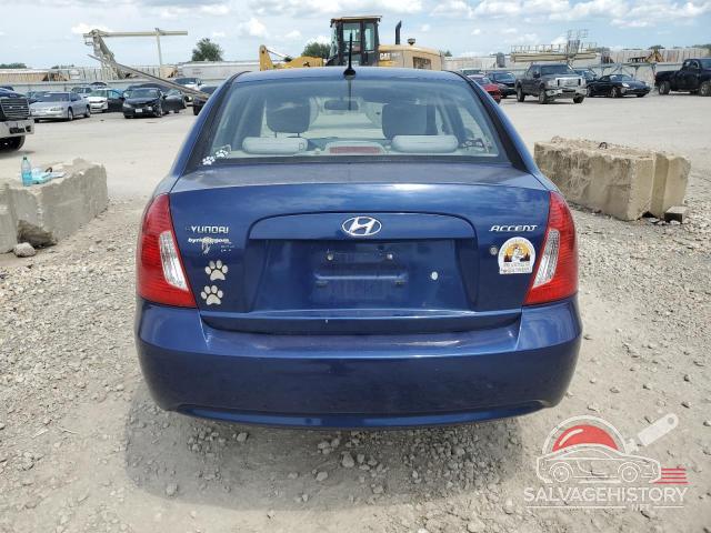 KMHCN4AC0AU410110 2010 HYUNDAI ACCENT photo no. 6