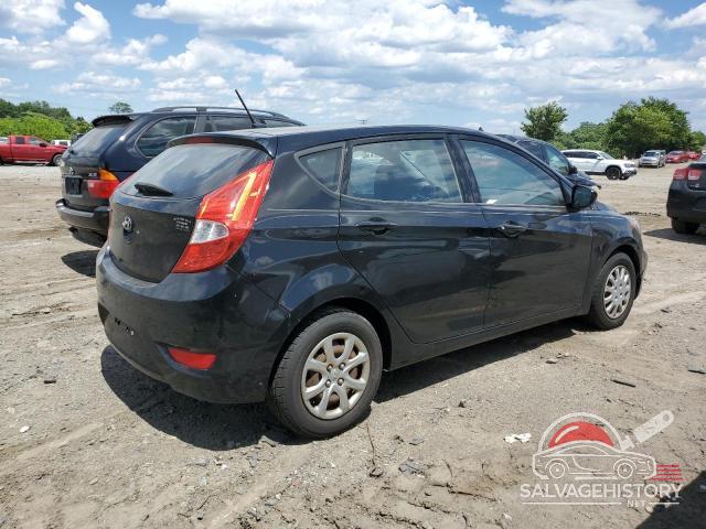 KMHCT5AE7CU058711 2012 HYUNDAI ACCENT photo no. 3