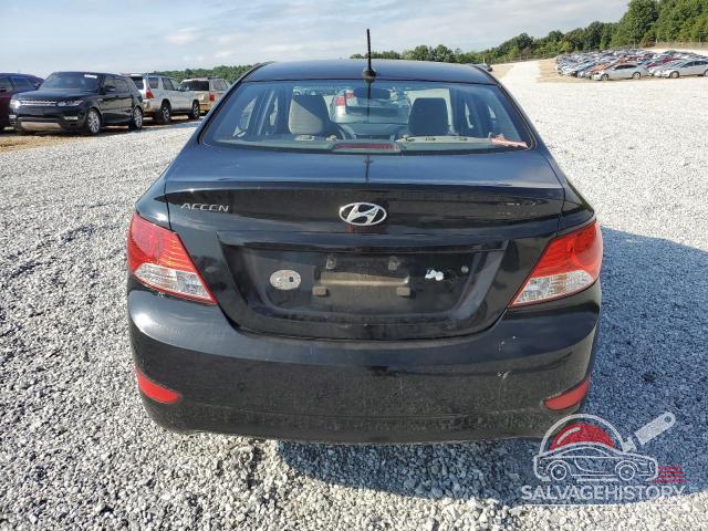 KMHCU4AE2CU237004 2012 HYUNDAI ACCENT photo no. 6