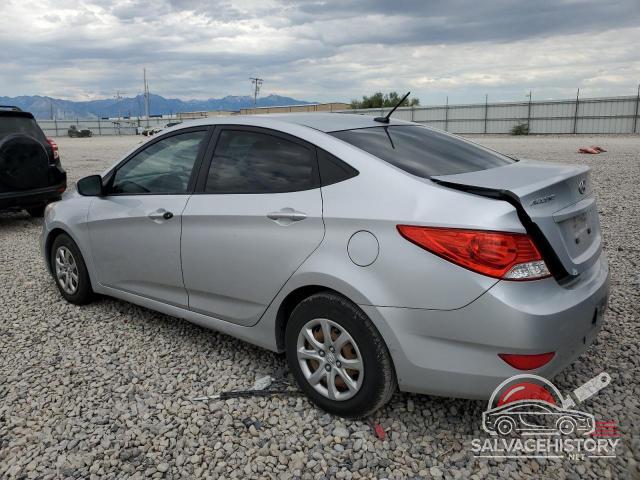 KMHCT4AE2DU317102 2013 HYUNDAI ACCENT photo no. 2