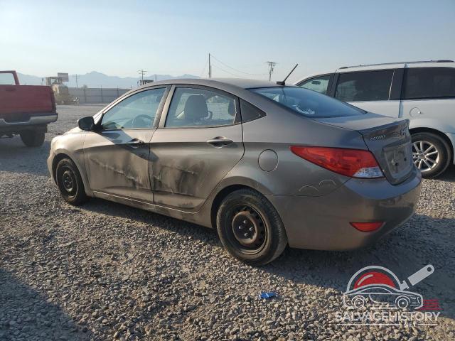 KMHCT4AE3DU331767 2013 HYUNDAI ACCENT photo no. 2