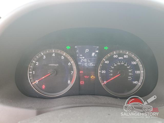 KMHCT4AE3DU331767 2013 HYUNDAI ACCENT photo no. 9