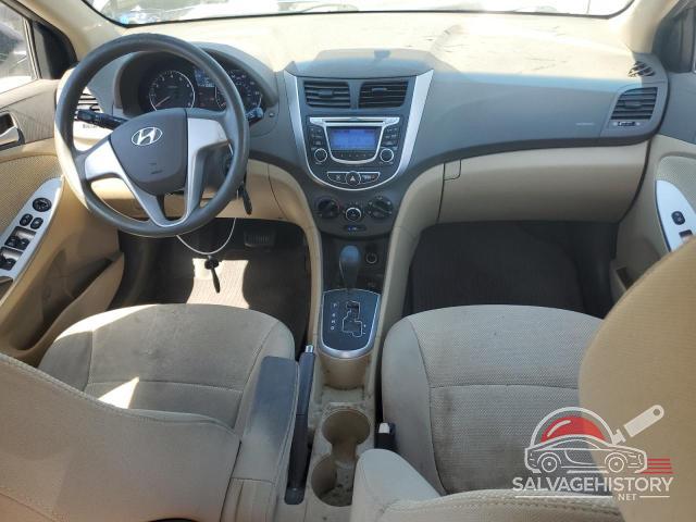 KMHCT4AE5DU500462 2013 HYUNDAI ACCENT photo no. 8
