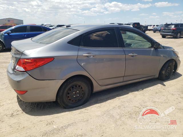 KMHCT4AE5DU506603 2013 HYUNDAI ACCENT photo no. 3
