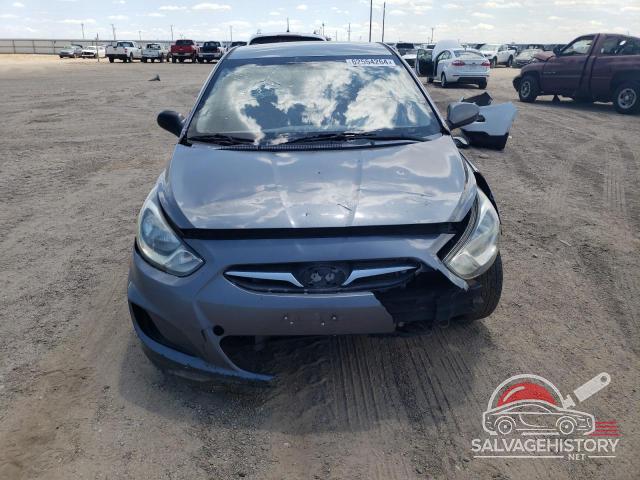 KMHCT4AE5DU506603 2013 HYUNDAI ACCENT photo no. 5