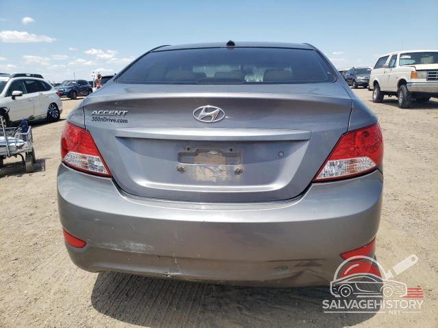 KMHCT4AE5DU506603 2013 HYUNDAI ACCENT photo no. 6