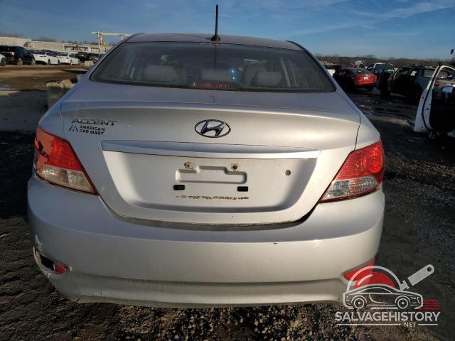 KMHCT4AEXDU502868 2013 HYUNDAI ACCENT photo no. 6